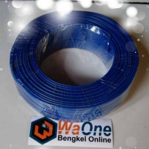 Biru 10 Meter Kabel Body 0.75 mm Kelistrikan Mobil Motor Serabut NYAF