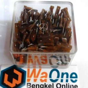 Satu Kotak Sikring Tancap DX 7.5A 100pcs Sekring Besar 7.5 A 100 biji