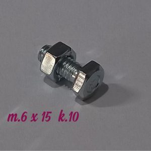 Baut Mur Kunci 10 6x15mm